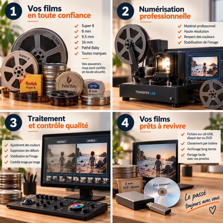 Numériser vos bobines de film Super 8, 8mm, 16mm | LineaPix