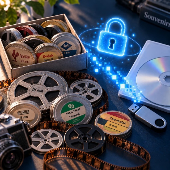 Numériser vos bobines de film Super 8, 8mm, 16mm | LineaPix
