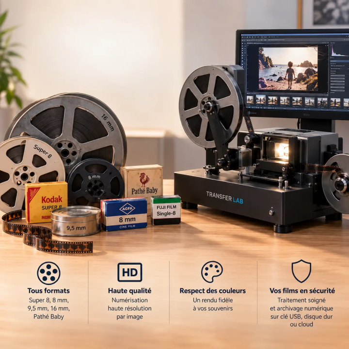 Numériser vos bobines de film Super 8, 8mm, 16mm | LineaPix