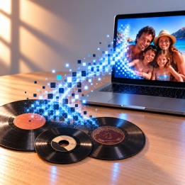 Numériser Vinyle 33 45 78 Tours | LineaPix
