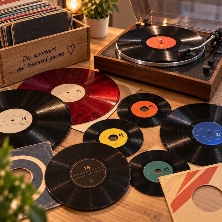Numériser Vinyle 33 45 78 Tours | LineaPix