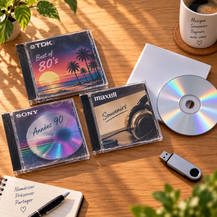 Numériser CD Audio | LineaPix