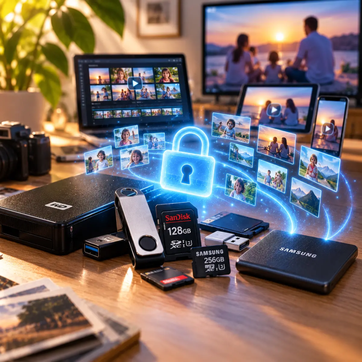 Convertir Vos Fichiers Numériques (Carte, Clé USB) | LineaPix