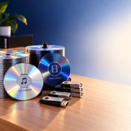Dupliquer CD, DVD & Clé USB | LineaPix