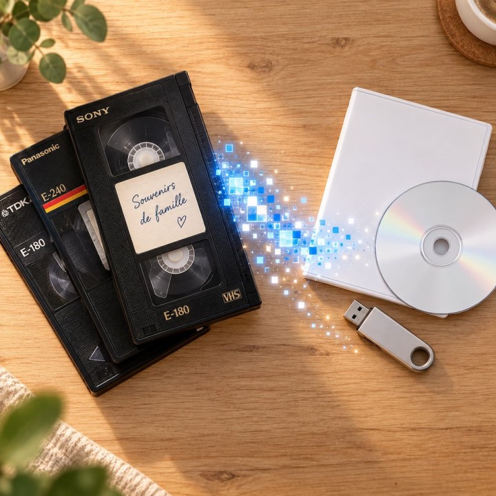 Numériser vos cassettes VHS et VHS-C | LineaPix