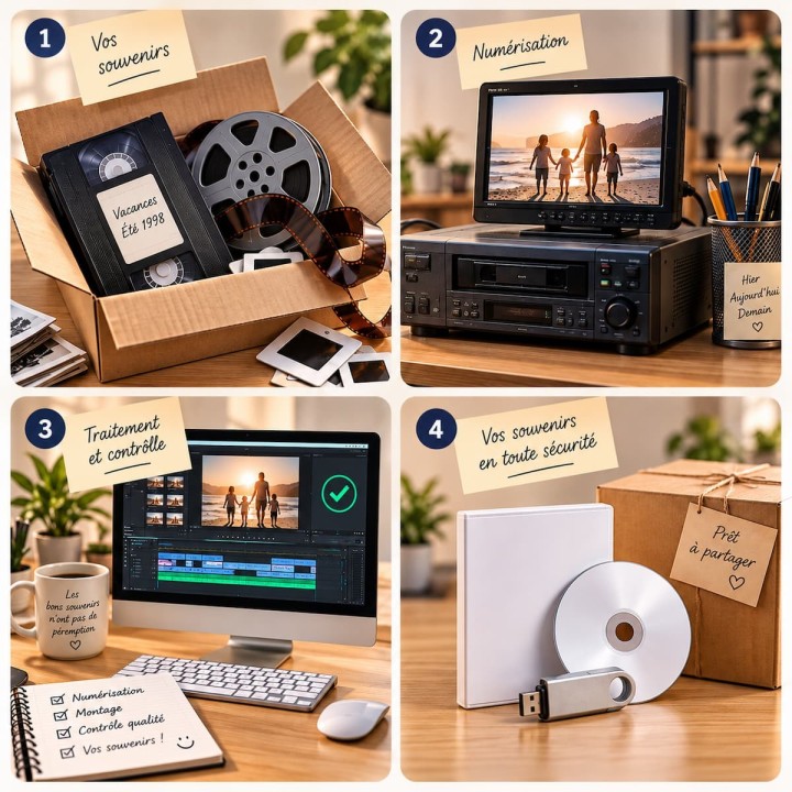 Numériser vos cassettes VHS et VHS-C | LineaPix