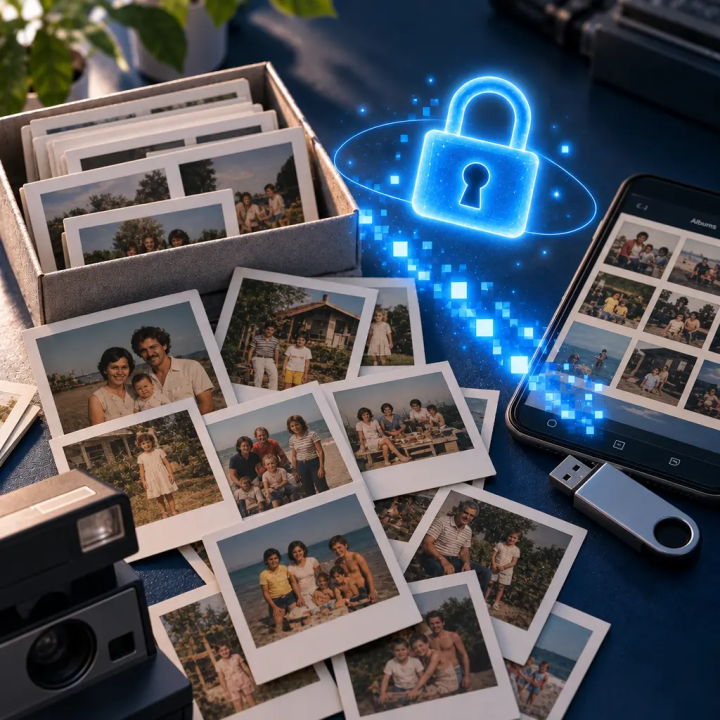 Numérisation Polaroid et Instax | LineaPix