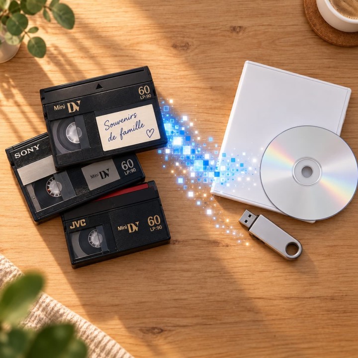 Numériser vos cassettes MiniDV | LineaPix