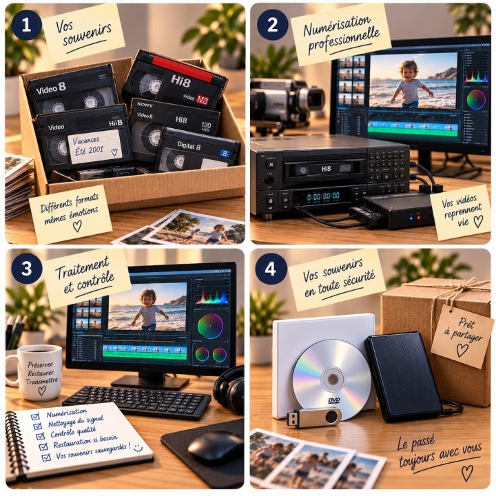 Numériser vos cassettes Vidéo8, Hi8 et Digital8 | LineaPix