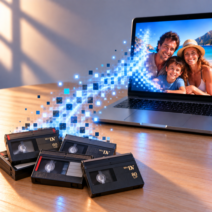 Numériser vos cassettes MiniDV | LineaPix