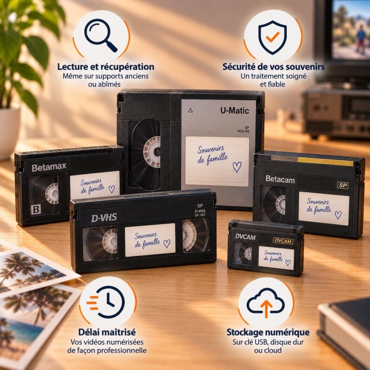 Numérisation Betamax, U-Matic, Betacam en MP4 | LineaPix