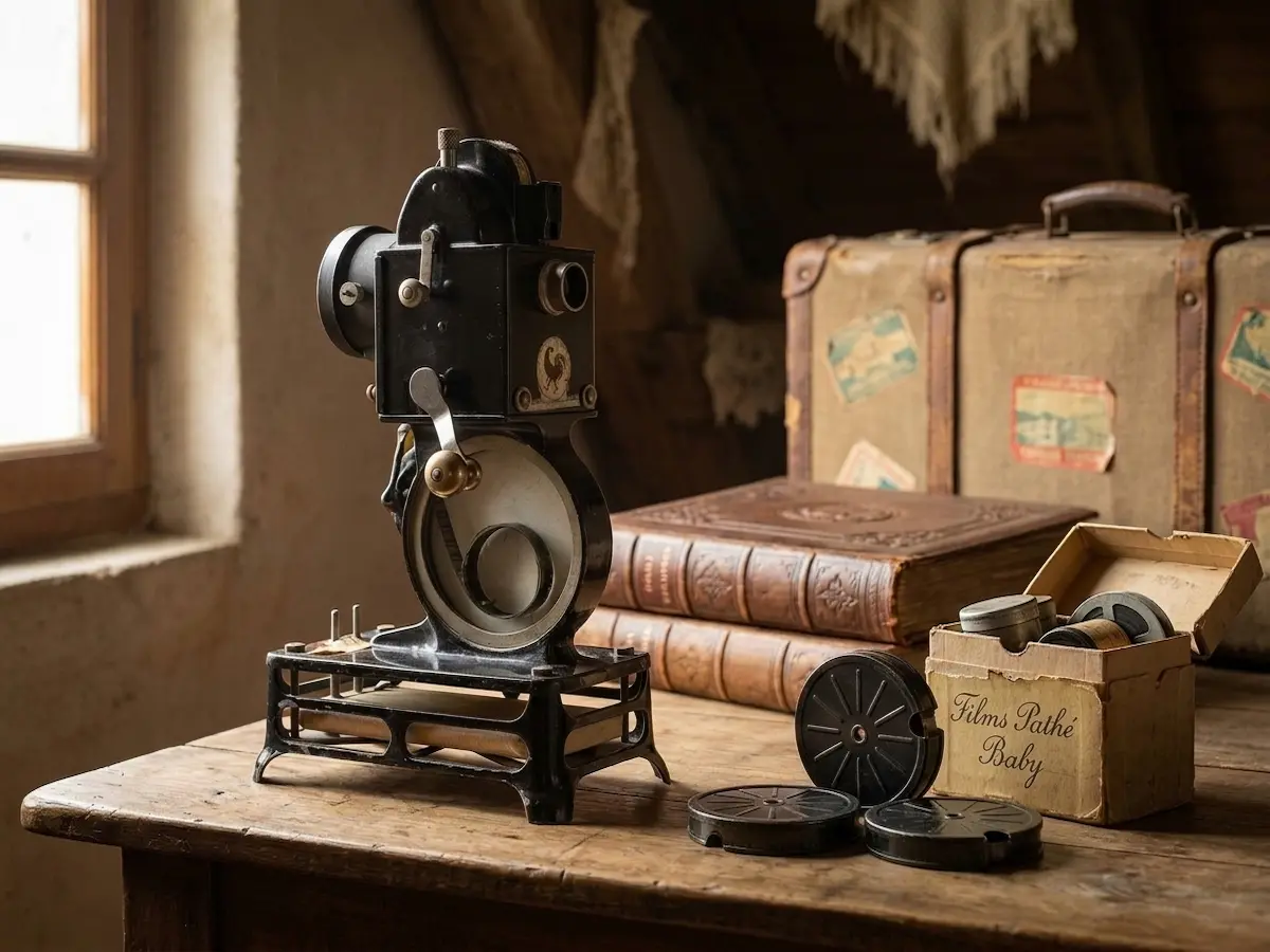Projecteur Pathé Baby des années 1920 pour films 9,5 mm