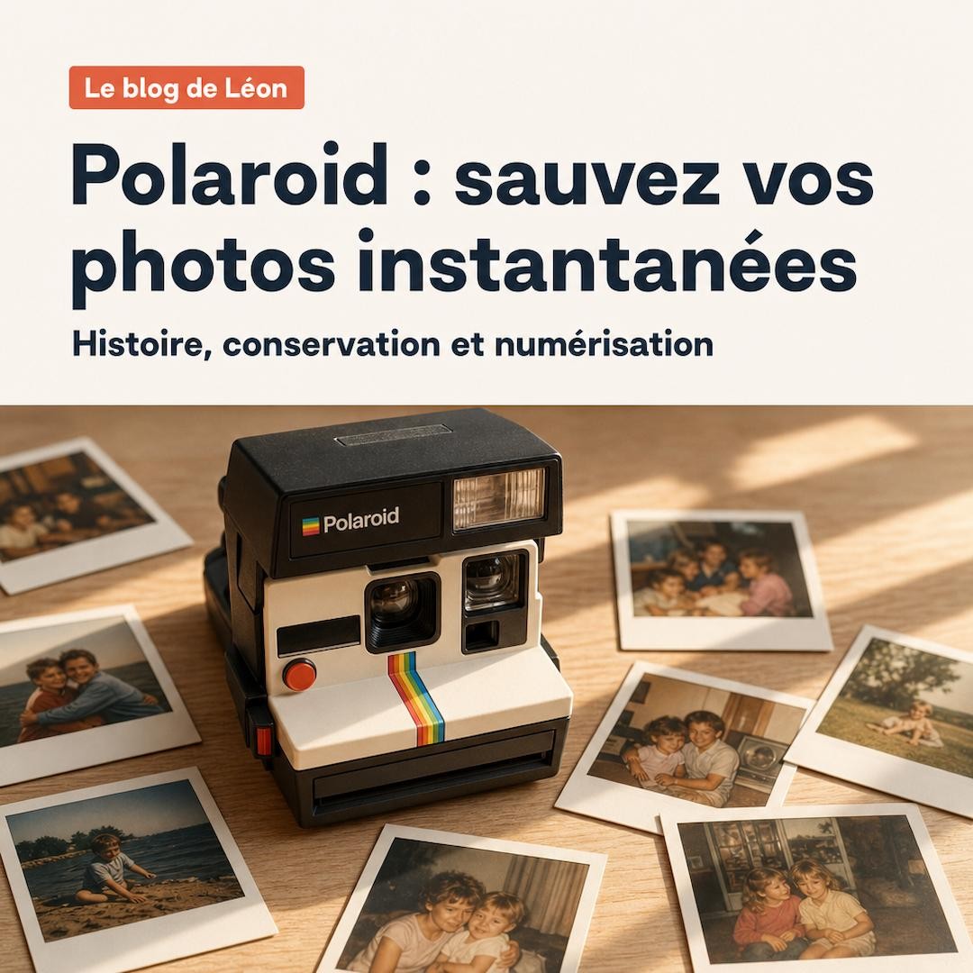 Polaroid : histoire, conservation et comment sauver vos photos instantanées